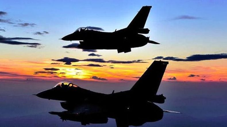 مقتل 18 من “داعش” في قصف لمقاتلات تركية شمال سوريا