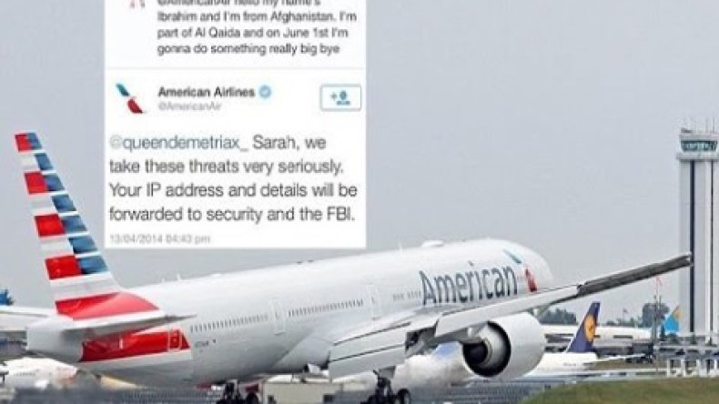 هولندا: اعتقال فتاة هددت عبر تويتر بمهاجمة الخطوط الجوية الأمريكية