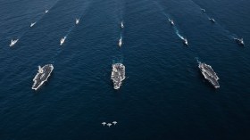 بدء تدريبات أمريكية يابانية كورية جنوبية