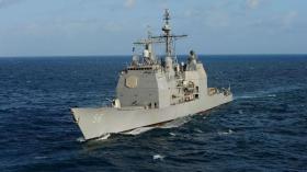 حادث جديد بين سفينة أمريكية وأخرى روسية في المتوسط