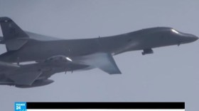 استعراض قوة أمريكية فوق شبه الجزيرة الكورية