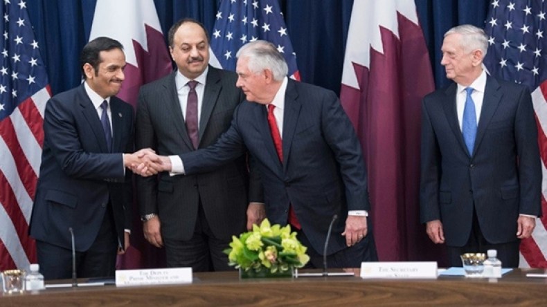 أمريكا تعزز علاقاتها مع قطر