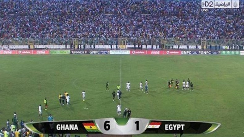 الفيفا يغرّم مصر بمليوني دولار بعد “قرصنة” لقاء غانا