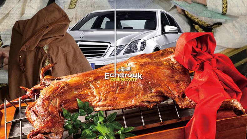 كباش مشوية وألبسة تقليدية.. خيول وسيارات للولاة والوزراء