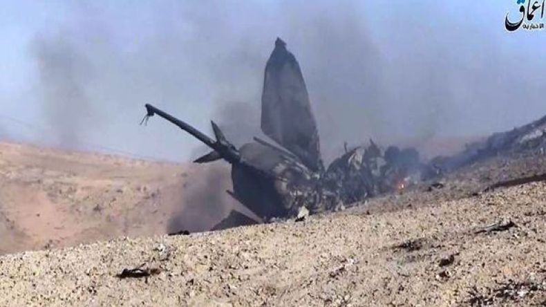 “داعش” يسقط طائرة سورية في دير الزور