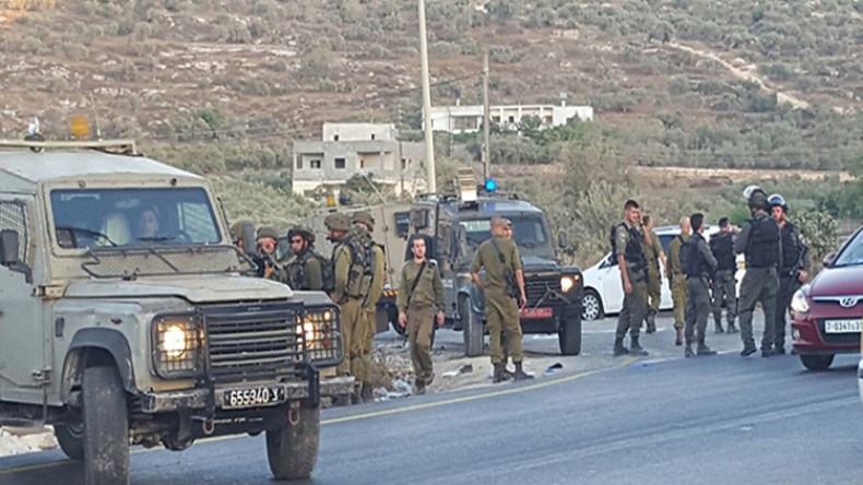 استشهاد فلسطيني برصاص جيش الاحتلال قرب نابلس