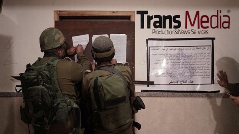 جيش الاحتلال يغلق شركات إعلامية فلسطينية