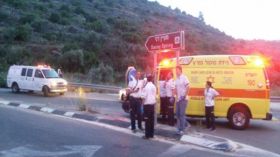 استشهاد فلسطيني بعد أن صدم بسيارته مجموعة من المستوطنين