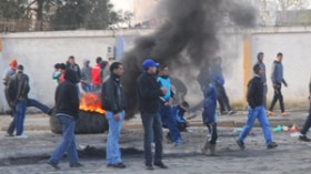 حرق مقرات منظمة المجاهدين وأبناء المجاهدين وقباضة الضرائب بباتنة