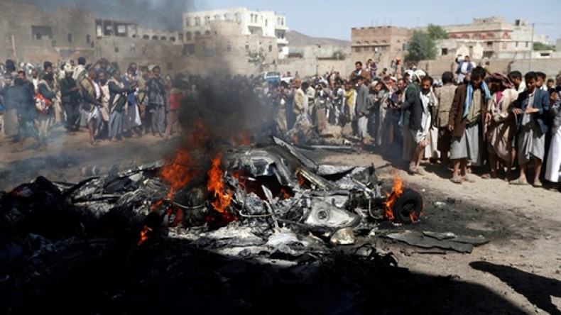 مقتل العشرات من “داعش” في غارة أمريكية في اليمن