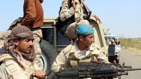 القوات اليمنية تستعيد مدينة من الحوثيين