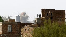 تسعة قتلى من عائلة واحدة في غارة للتحالف في اليمن