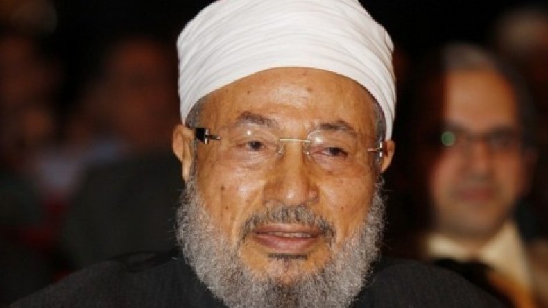 القرضاوي يدعو شباب الثورة إلى التوحد في مواجهة الطغيان