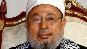 القرضاوي للمصريين: لا تنتخبوا رجلاً يفرح بمجيئه الصهاينة