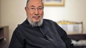 القرضاوي يدعو المصريين للمشاركة في مظاهرات اليوم