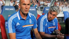 أنشيلوتي: زيدان سيكون مدربا كبيرا