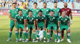 أبطال إفريقيا بِزيٍّ أخضرٍ