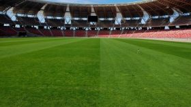 البساط الطبيعي لِملعب وهران ظهر في صورة “أنيقة”