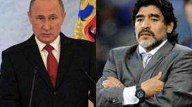 مارادونا لا يُمانع في تسلّم الجنسية الروسية من الرئيس بوتين