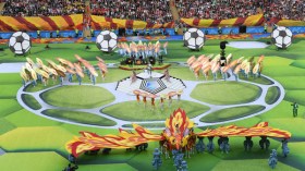 افتتاحية مونديال روسيا 2018 في صور