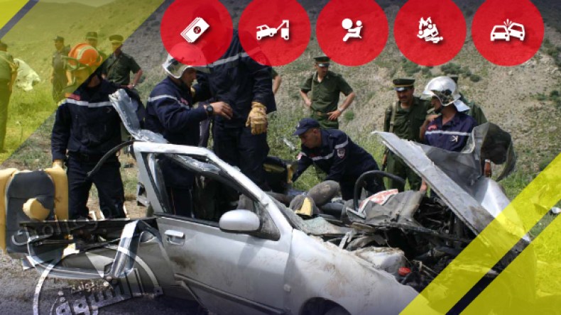 هذا ما خلّفه إرهاب الطرقات في الجزائر خلال عام 2017