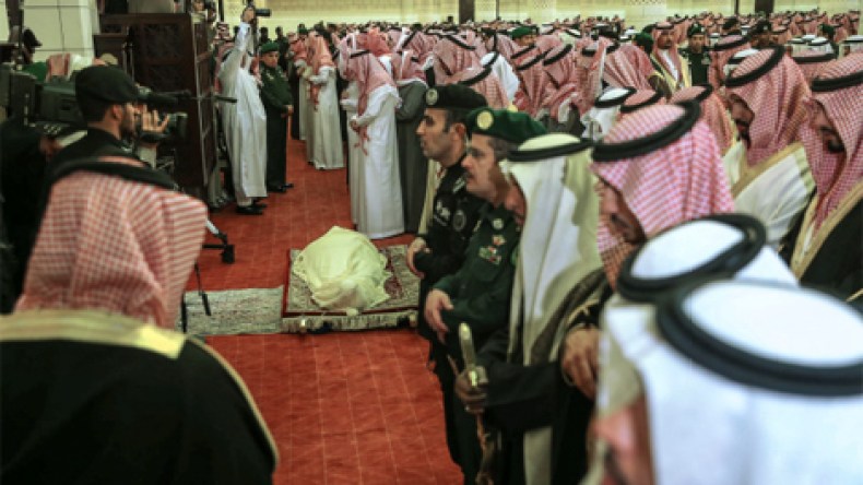 تشييع جنازة الملك عبد الله في الرياض