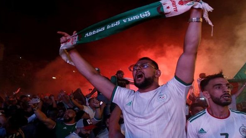 جماهير الجزائر تجهز شاشة عملاقة في لندن لمشاهدة نهائي أمم إفريقيا