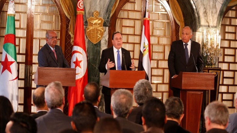 الجزائر وتونس ومصر توقع إعلانًا مشتركًا حول ليبيا