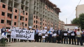 مكتتبو “عدل 2 ” بموقع 700 مسكن ببراقي يرفضون شركة الإنجاز