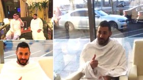 بن زيمة يؤدّي مناسك العمرة بمكّة المكرّمة