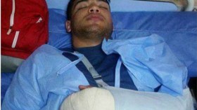 مجهولون يعتدون على بطل مصري ويقطعون أصابعه