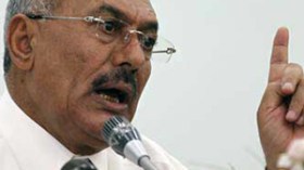 صالح يصف المعارضة اليمنية بالمتآمرة.. ويدعوها للحوار