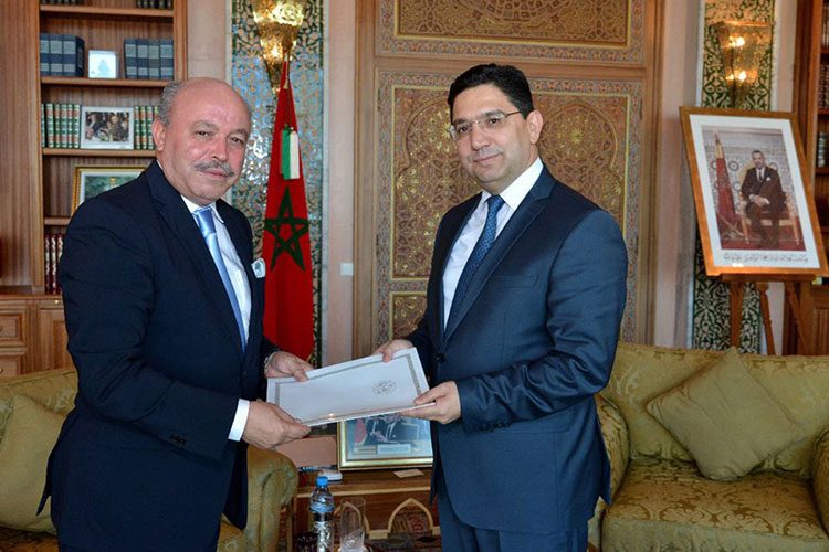Le nouvel ambassadeur d’Algérie au Maroc a présenté ses lettres de créance