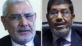 مرسي وأبو الفتوح يضربان بقوة في انتخابات الجالية المصرية