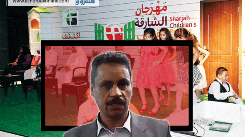 الأديب الجزائري عبد الله لالي  ضيف مهرجان الشارقة القرائي