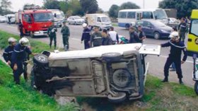 مقتل 99 شخصا في حوادث مرور وحوادث أخرى