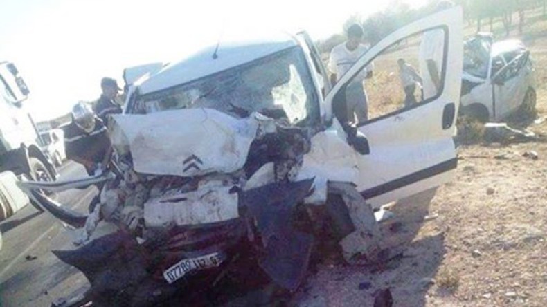 هلاك أربعة ركاب في حادث مرور بالجلفة