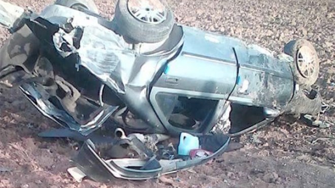 وفاة شاب في انقلاب سيارة بخنشلة