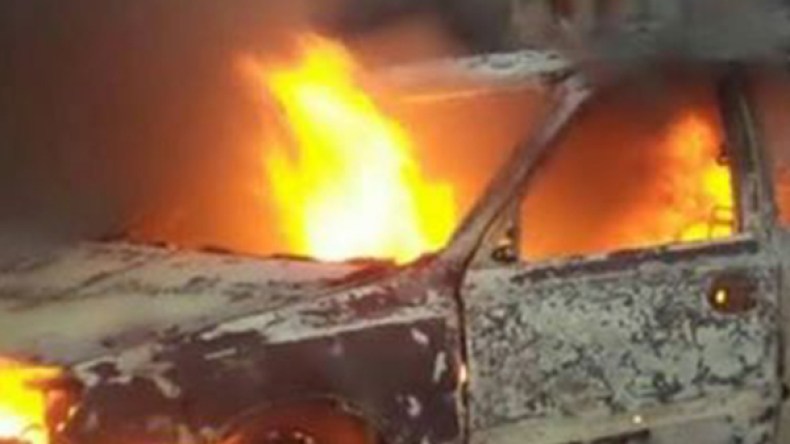 تشييع جثمان الشقيقين اللذين تفحما في سيارة والديهما ببسكرة