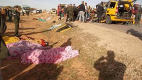 17 قتيلا في مجزرة مرورية بسعيدة