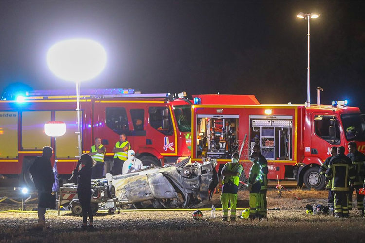A Car Accident Kills Five Algerian Kids In France