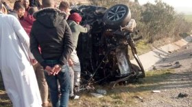 أربعة قتلى وجريح في مجزرة مرورية بميلة