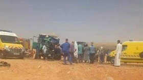 مقتل أربعة وإصابة اثنين في حادث سير بغرداية