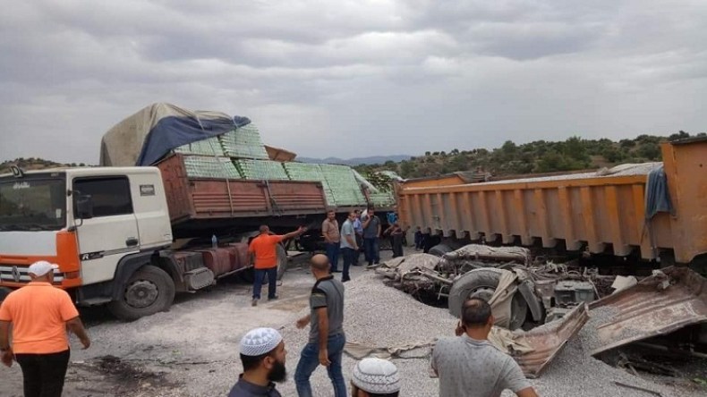 حادث مرور خطير يغلق الطريق السيار ببرج بوعريريج