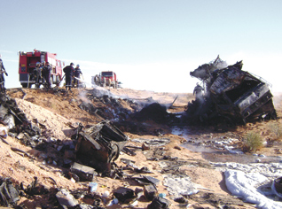 Traffic accident kills 14, injures 11 in Algeria