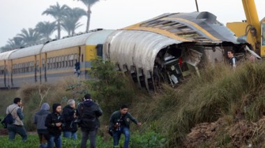 Accident de train en Egypte : 19 morts et 107 blessés