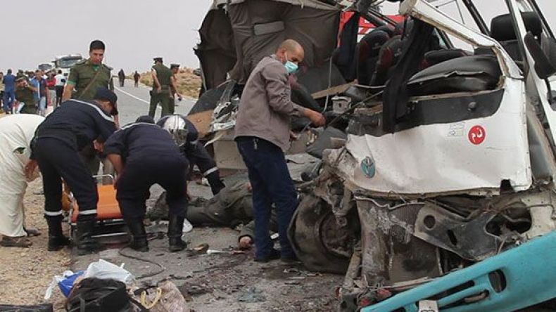 228 حادث مرور جسماني في أسبوع