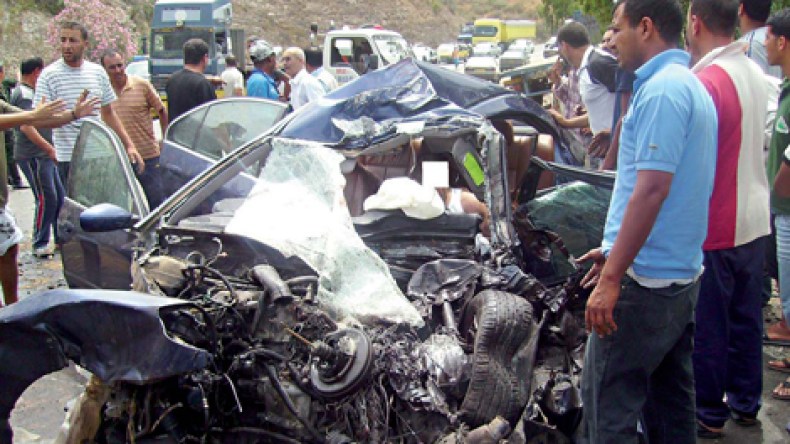 ستة قتلى وثمانية جرحى في حوادث مرور بتبسة والأغواط