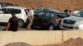 جرح 23 طالبا في اصطدام تسلسلي بالطارف