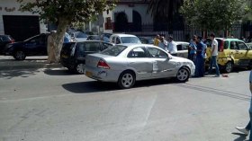 شاحنة نظافة تفقد فراملها وتسحق 8 سيارات بالعاصمة